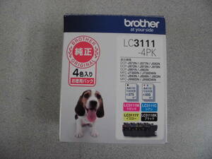 Brother　純正インクカートリッジ　LC3111-4PK　4色入りお徳用パック