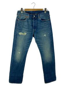 Levi’s◆ストレートパンツ/33/コットン/IDG/PC9-00501-3383//