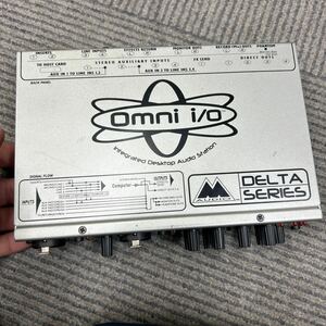 M-AUDIO Omni i/o DELTA SERIES オーディオインターフェース エムオーディオ ジャンク