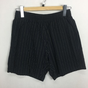 UNDECORATED ショートパンツ 1 コットン NVY ストライプ UDS21404 ショートパンツ 中古 220404