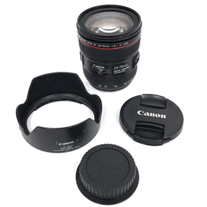 1円 CANON ZOOM LENS EF 24-70mm 1:4 L IS USM カメラレンズ EFマウント オートフォーカス