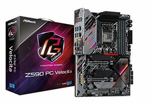 ASRock マザーボード Z590 PG Velocita Intel 10世代 ・ 11世代 CPU (LGA1200) 対応 Z590 ATX マザーボード