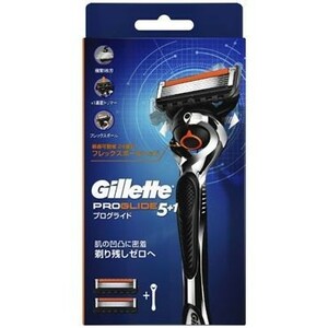 【新品】 ジレット プログライド フレックスボール マニュアルホルダー 替刃2個付 送料無料