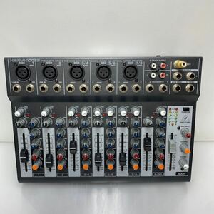 H2-2-050804 BEHRINGER XENYX 1002B ベリンガー 10ch アナログミキサー ACアダプター付き　動作品　現状品