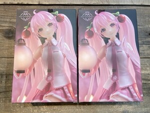 TAITO 初音ミク 桜ミク AMP フィギュア 桜提灯ver. まとめて/未開封 ※まとめて取引・同梱不可 [30-877]