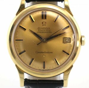 ◆ 稼働品 OMEGA / オメガ K18 750刻印 総重量：52.2ｇ Ref 14393 4 / Cal 561 Constellation コンステレーション AT ヴィンテージ 146053