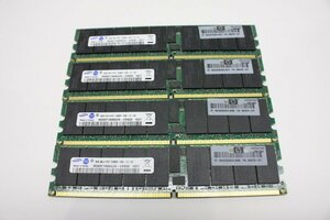 MA62【中古】Samsung DDR2 PC2-5300P ECC Registered 8GB 4枚セットで32GB