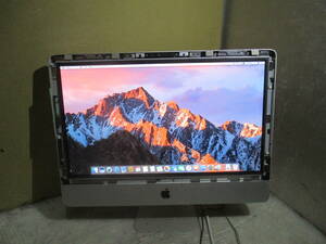 [B3-2/A41126-1]★Apple iMac A1311 (21.5-inch, Mid 2011) i5 2.50GHz/HDD500GB/メモリ4GB/無線/MacOS Sierra 10.12.6★ジャンク