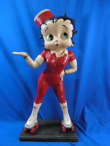 41★即決★ベティちゃん 約93cm 特大 Betty Boop■限定■希少■激レア■ビンテージ■オブジェ■人形 フィギュア■当時物