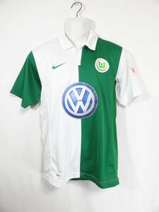 VfLヴォルフスブルク 07/08 ホーム ユニフォーム S 美品 NIKE ナイキ Wolfsburg 送料無料 サッカー シャツ ドイツ