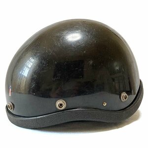 ハーレーダビッドソン 純正 ハーフヘルメット モデルH ブラック Harley Davidson Half Helmet Black MODEL-H No1 観賞/コレクション/装飾用