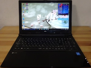 NEC ノートパソコン LAVIE Note Standard PC-NS150EAB/Cele 3855U 1.6GHz/4GB/1000GB/中古特価良品