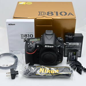 シャッター回数『7173』ニコン　Nikon デジタル一眼レフカメラ D810A