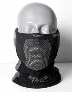 NAROO ナルー X5 花粉 防塵 UVカット スポーツ マスク ブラック アウトドア全般 リバーシブル 送料込み