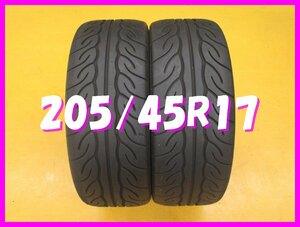 ◆送料無料 A1s◆　ハイグリップ　205/45R17　84W　ヨコハマ　ADVAN NEOVA　AD08R　夏２本　※2020年製