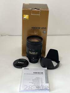 【M11】Nikon ED AF-S NIKKOR 28-300mm 1:3.5-5.6 G VR 52084164 説明書 箱付き