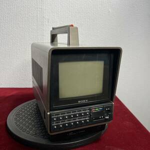 f012 SONY ソニー 1979年製 KV-60PI TRINITRON トリニトロン ポータブル カラーテレビ 現状品