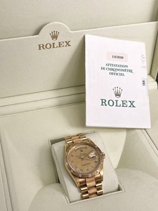 中古 ROLEX（ロレックス）デイデイト バークベゼル 18308