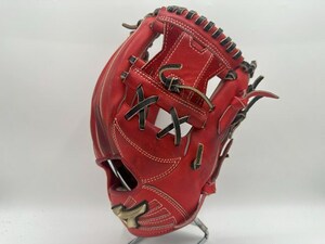 ミズノ グローバルエリート 硬式内野手用グローブ 小指部分 紐抜けあり　硬式 内野 グラブ