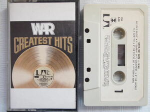 【再生確認済US盤カセット】War /Greatest Hits ウォー　世界はゲットーだ/ザ・シスコ・キッズほか収録