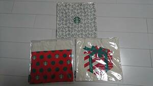 スターバックス ノベルティ Starbucks ミニトートバッグ プレゼント 赤 ホリデー 2019 トート 緑×赤 シルバー ドット 匿名 クリスマス
