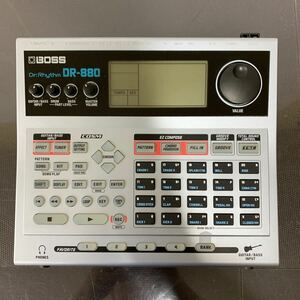 ML010.型番：DR-880 .0419.BOSS .音響機材 .Dr Rhythm .リズムマシン.ジャンク
