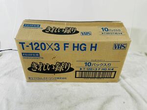 富士フィルム　VHSビデオテープ　30巻　パック　120分　T-120 未開封品
