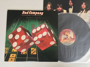 Bad Company / Straight Shooter LP SWAN SONG US SS8502 75年名盤2nd,インナーあり,Paul Rodgers,Mick Ralphs,Simon Kirke,Boz Burrell,