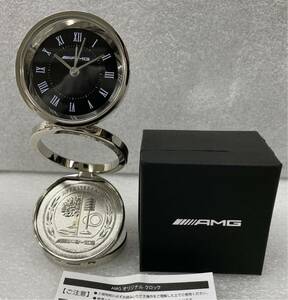 メルセデスベンツ AMG 正規品 オリジナル クロック 未使用品 時計 置時計 