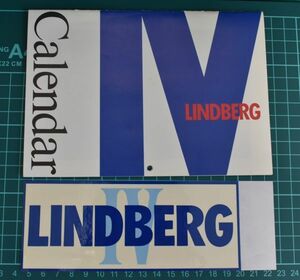 【送料無料】リンドバーグ　LINDBERG Ⅳ カレンダー　ステッカー　リンドバーグ4