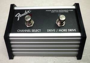 ★即決! フェンダー Fender フットスイッチ 2-Button 3-Function Footswitch (HOT RODシリーズ用) ★ 正常動作品 ★