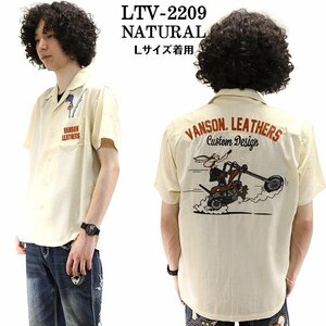 VANSON LEATHERS × LOONEY TUNES ルーニー テューンズ 【定価\16800＋税】 レーヨン半袖シャツ LTV-2209 WHITE サイズ XXL