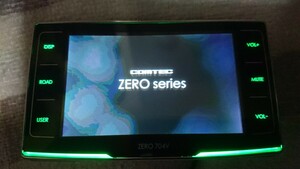 COMTEC 超高感度GPSレーダー探知機 ZERO 704V OBDⅡアダプター、リモコン付き 中古品