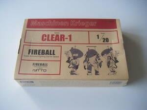 中古 マシーネンクリーガー 1/20 FIRE BALL ファイアボール クリアー版 ／ 即決 シュリンク 未開封 未組立 CLEAR 旧キット SAFS Ma.K. SF3D