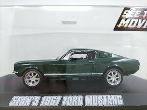 ■ GREENLIGHTグリーンライト FAST&FURIOUS 1/43 SEAN’S 1967 FORD MUSTANG フォードマスタング ワイルドスピード モデルミニカー