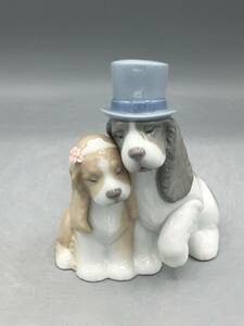 国内発送 リヤドロ LLADRO 犬 フィギュリン スペイン製 陶器 置物 Nao ナオ 1480 オブジェ(72-60-565)