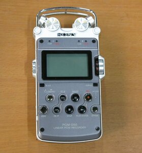 SONY PCM-D50リニアPCMレコーダー 録音再生確認 中古品