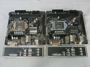 B39160 O-03368 ASRock B360M-ITX LGA1151 マザーボード 2枚セット ジャンク