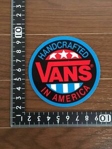 レア!! 80s VANS バンズ オールド ビンテージ スケートボード HAND CRAFTED ステッカー 新品未使用品 デッド Santa Cruz Powell