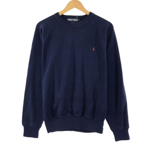 古着 ラルフローレン Ralph Lauren POLO GOLF ポロゴルフ コットンニットセーター メンズM ヴィンテージ【P2308】 /eaa369623