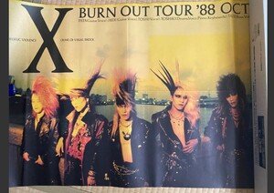 【レア物】『X JAPAN BURN OUT TOUR 