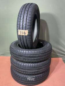 ★ H4★ 【バリ山】155/65R13 DUNLOP ENASAVE EC204タイヤ 4本 (2019年製)