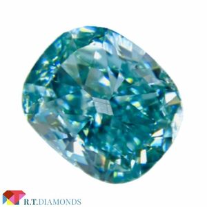 FANCY INTENSE BLUE GREEN 0.600ct X/RT0252/CGL