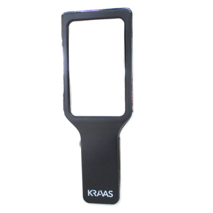 送料無料 拡大鏡 縦型ルーペ 縦長手持ちルーペ 600ルーメン LEDライト付き 調光可能 KRAVAS KRV-RP02Vｘ２本セット/卸