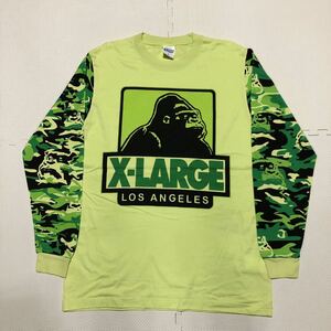 ★ X-LARGE エクストララージ ロンT 長袖Tシャツ M