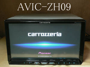 ★★★carrozzeria 最終2022年更新/地デジ/SD/Bluetooth/DVD/CD AVIC-ZH09 動作保証 即決は送料無料★★