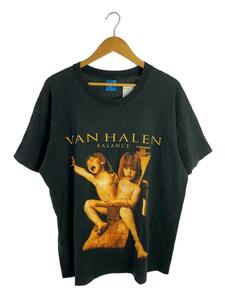 FRUIT OF THE LOOM◆90s/1995/VAN HALEN BALANCE/Tシャツ/XL/コットン/ブラック//