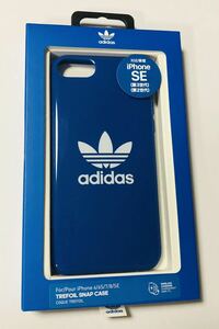 新品★adidas★アディダス オリジナルス iPhone ケース SE（第3世代、第２世代） iPhone 6/6S/7/8/SE 青系 ビッグロゴ カバー