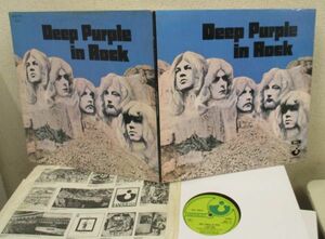 ☆彡 英國盤 Deep Purple Deep Purple In Rock [ UK ORIG 