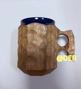 Akihiro Woodworks Urushi KIKISA Jincup Hybrid Blue L 青漆 アキヒロ ウッドワークス wood works キキサ ジンカップ ウルシ ブルー 漆